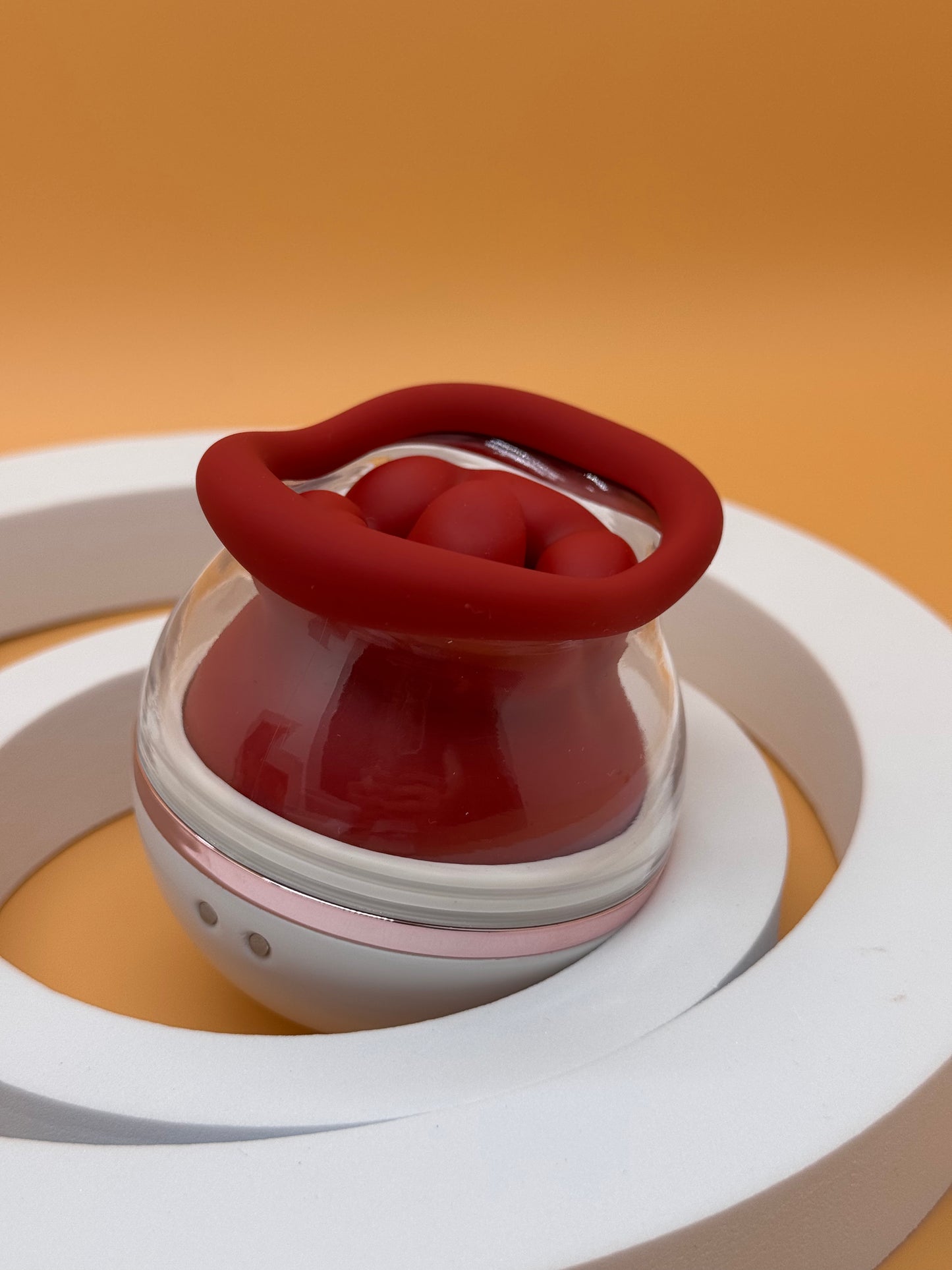 Rose Tongue suction and licking vibrating