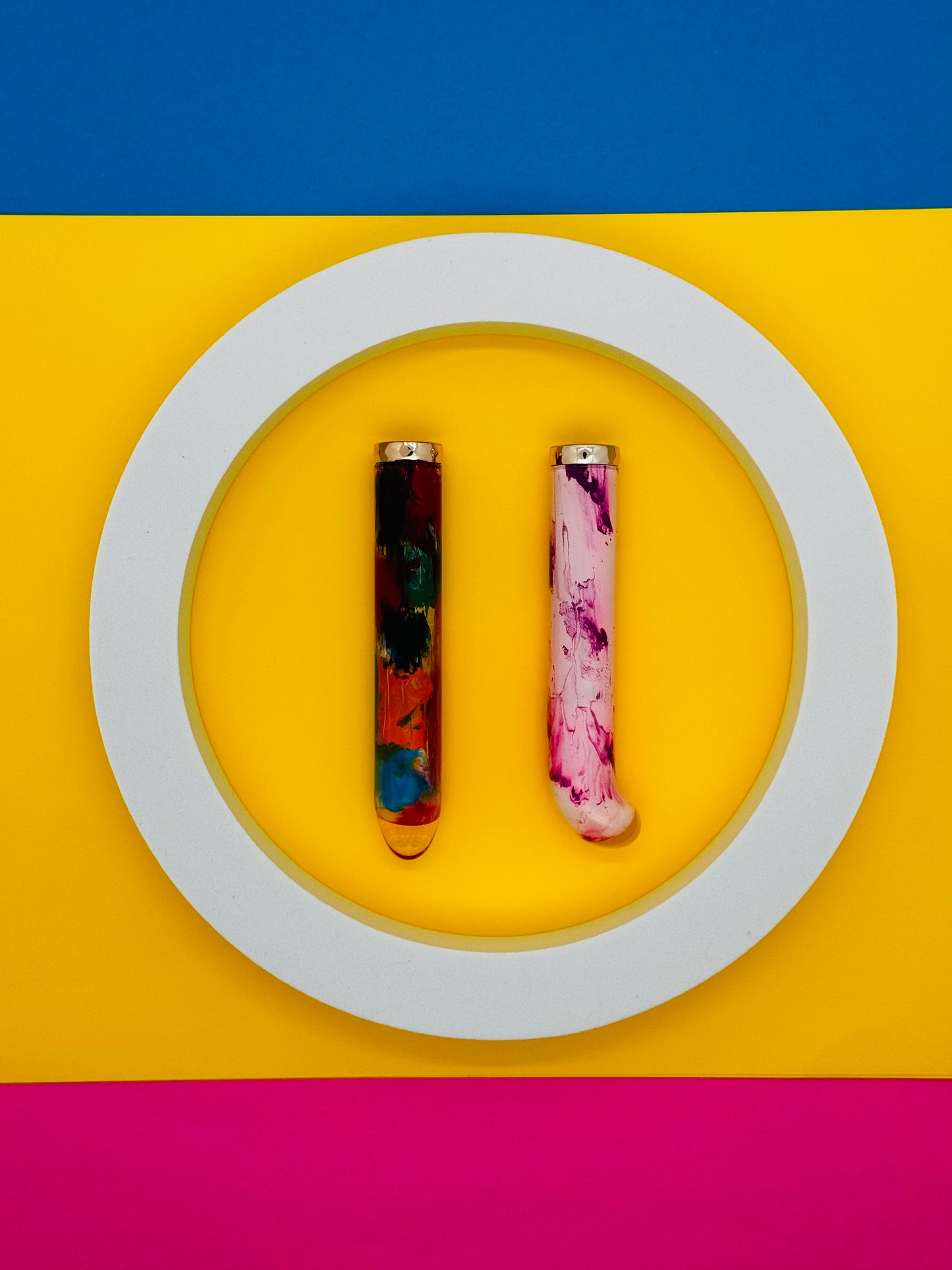 Stick type vibrator