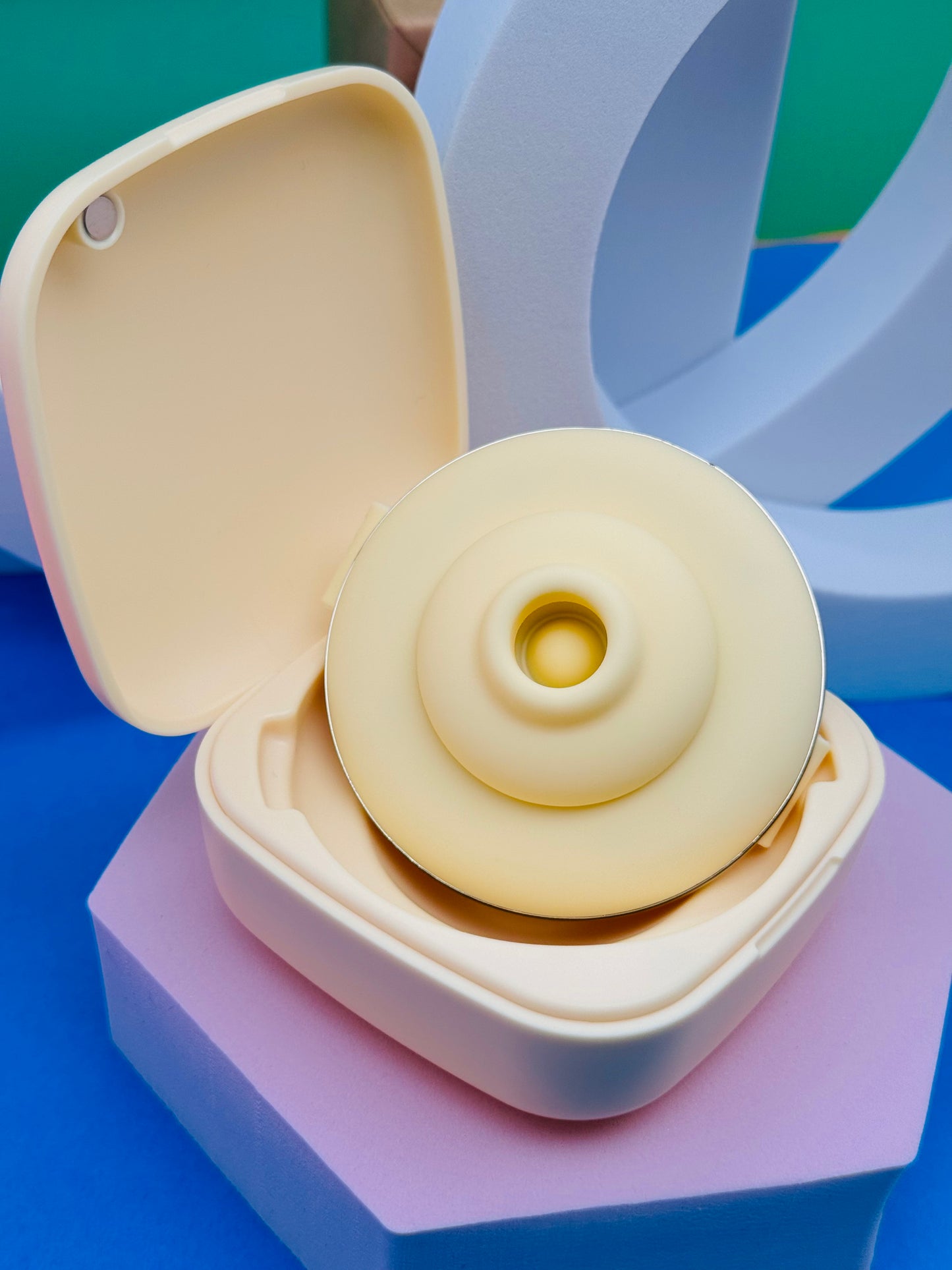 吸吮雙用化妝盒按摩器