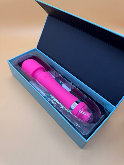 Double ended wand with Vibrating Tongue