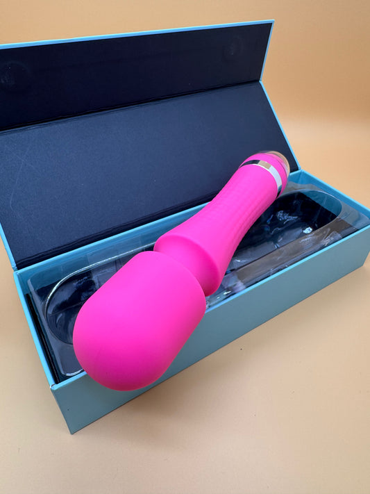 Double ended wand with Vibrating Tongue